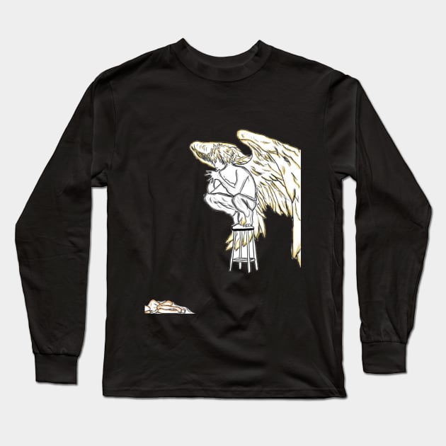 looking down Long Sleeve T-Shirt by vi.to